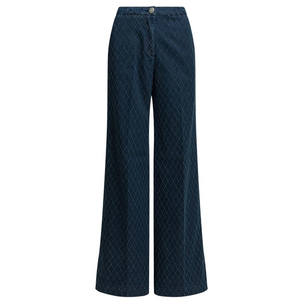 Shaft Jeans Flare Pin Diamond Wide Leg Jeans Tag Size 26 Women
